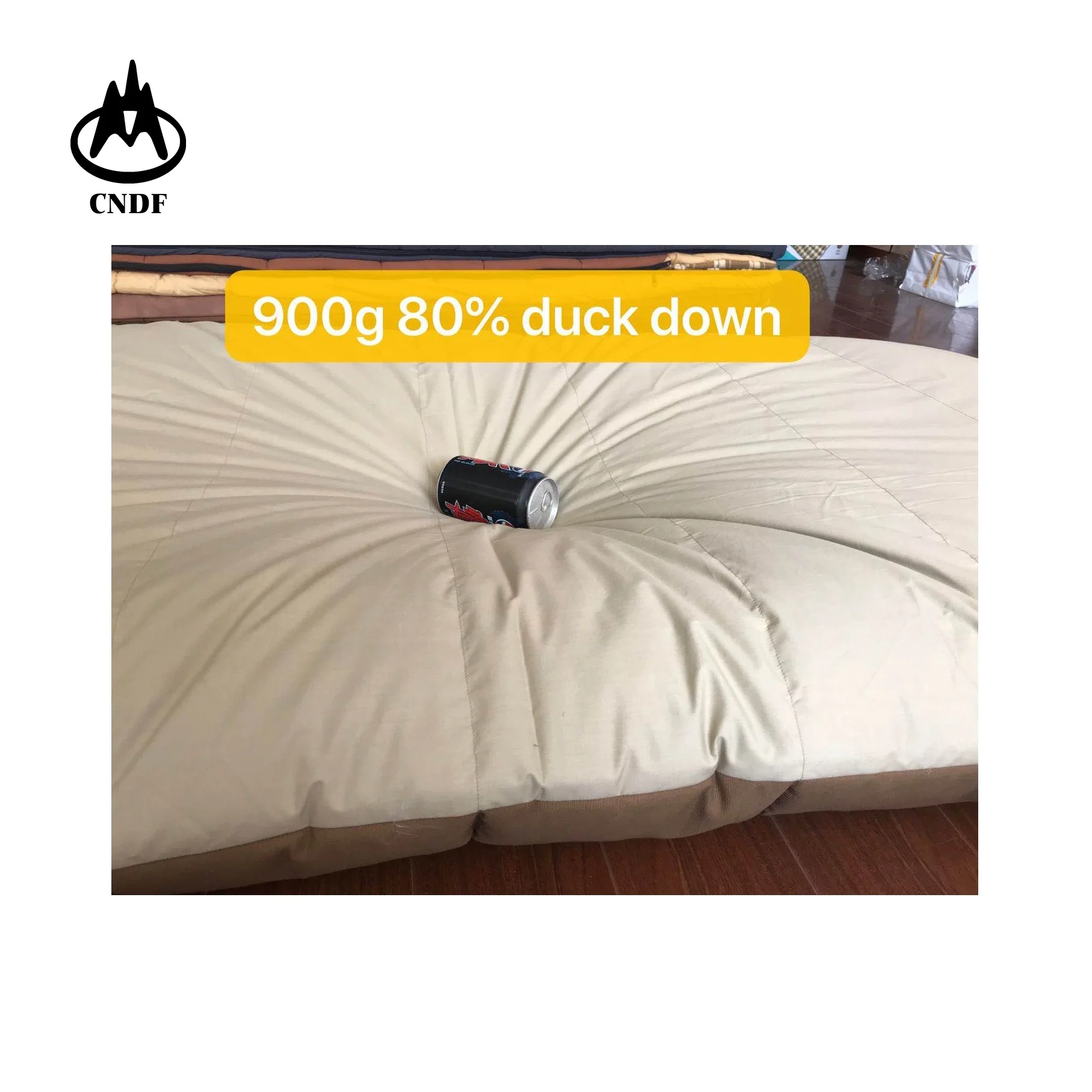 
100% cotton warmest and comfortable sleeping bag, graphene heated, best design, down filling, canvas, big size, water resistant 