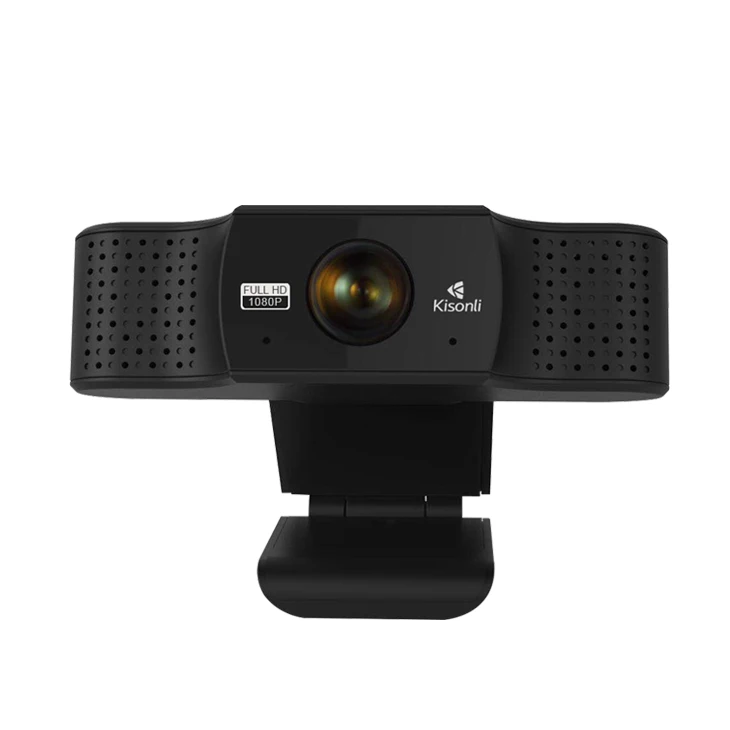 

Kisonli Built-in high sensitivity to light and AF 1080P HD webcam for conference