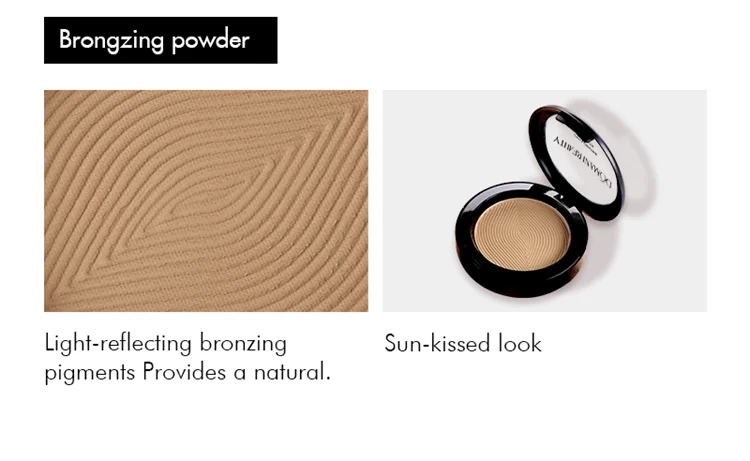 Domani Beauty 2020 Natural Color Cosmetic Waterproof Vegan Pressed Face Private Label Contour Setting Bronzer Powders Powder