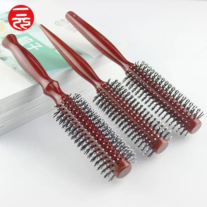 

High quality top selling new style 100% boars bristles men wooden beard brush