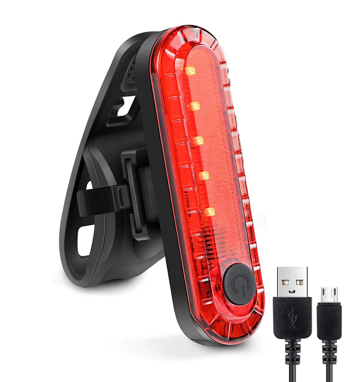 

Rear Bike Light Powerful LED USB Rechargeable Battery Bright Bicycle Tail Light