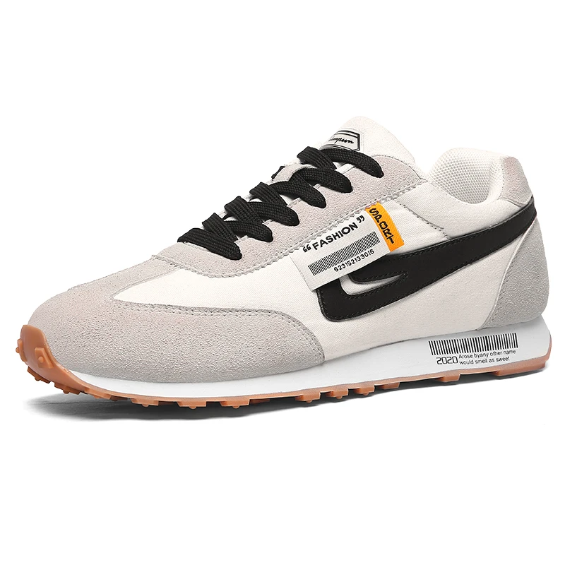 

fashion trend men's fashion breathable all-match stitching design casual shoes board shoes for men