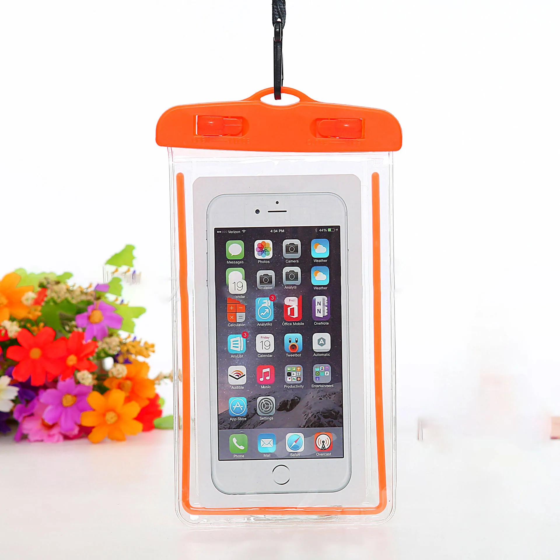 

Hotsale Waterproof Phone Case Underwater Diving Water Proof Underwater Bag, Black,transparent