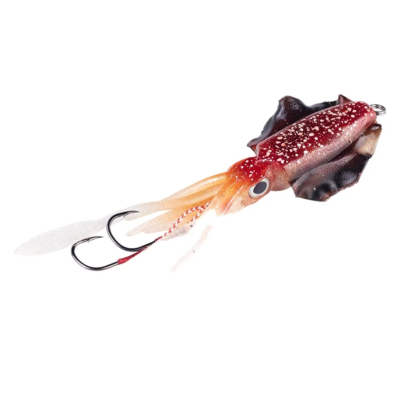 

8805 Squid Fishing Lure Sinking Soft Octopus Lure 150mm Squid Bait Different Lips Wobblers Soft Bait Fishing Tackle, 4/5 colors