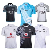 

Wholesale Fiji Sports Jersey New Model Sublimation Custom Rugby Jersey