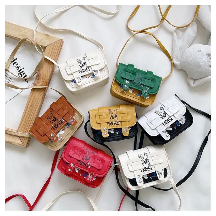 

2021 New Handbags Girls Purse Women Children Kids Small Handbag Mini kid Bags, 3 colors