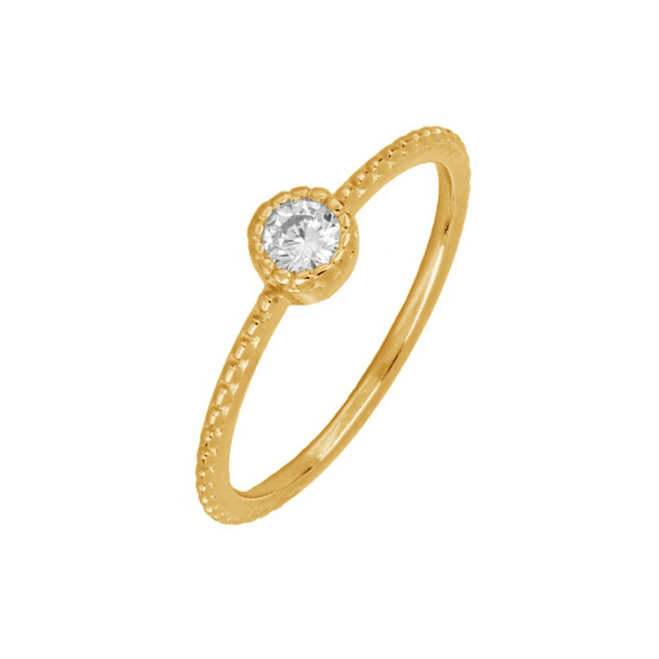 

unique design new arrival 14k gold plated trendy 925 sterling silver anillo kido gold women ring