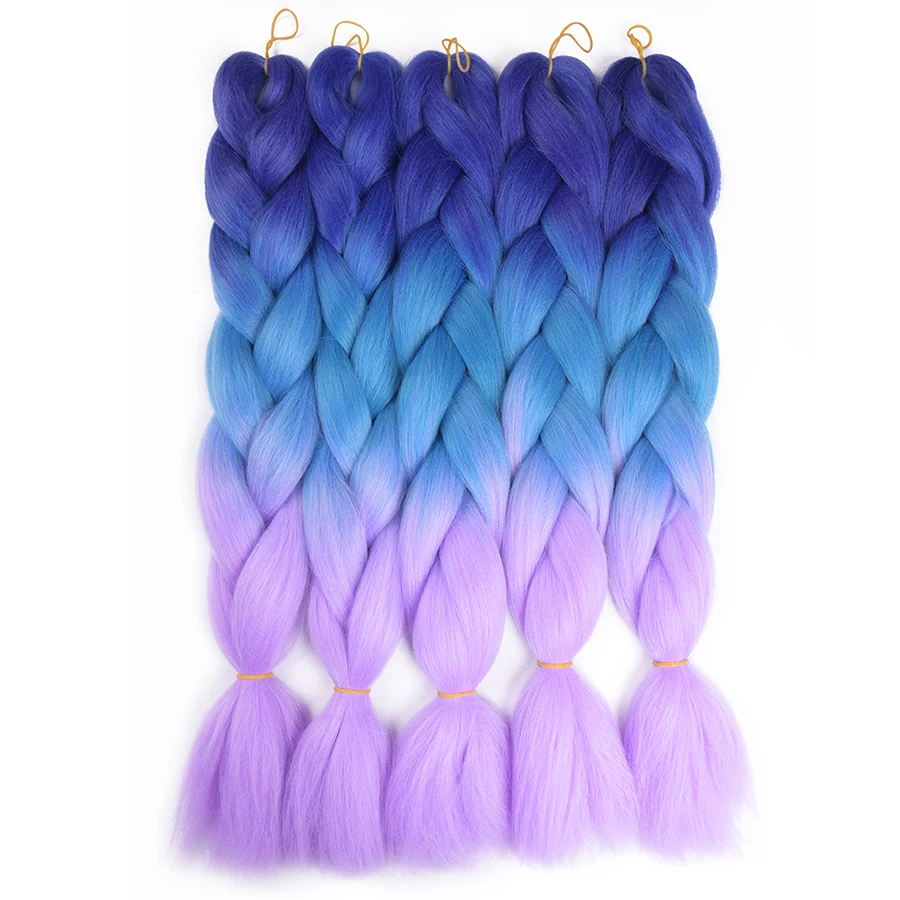 

Oem Ghana Coloured Synthetic Extensions 3 Tone Ombre Braiding Hair Jumbo For Kids Products Yaki Colorful Hair Braids, All 120 colors