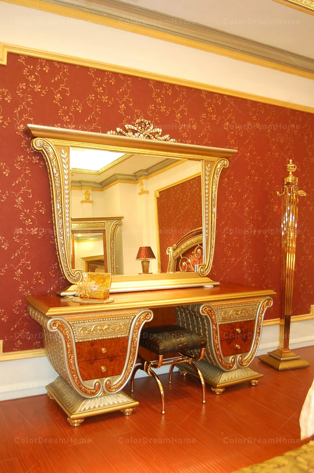 Rococo Design Luxury Marble Top Wooden Bathroom Vanity| Alibaba.com