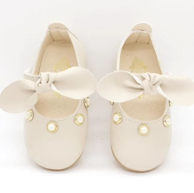 Cy30001a 2016 Fashion Little Girls Leather Shoes Wholesale 02 Years