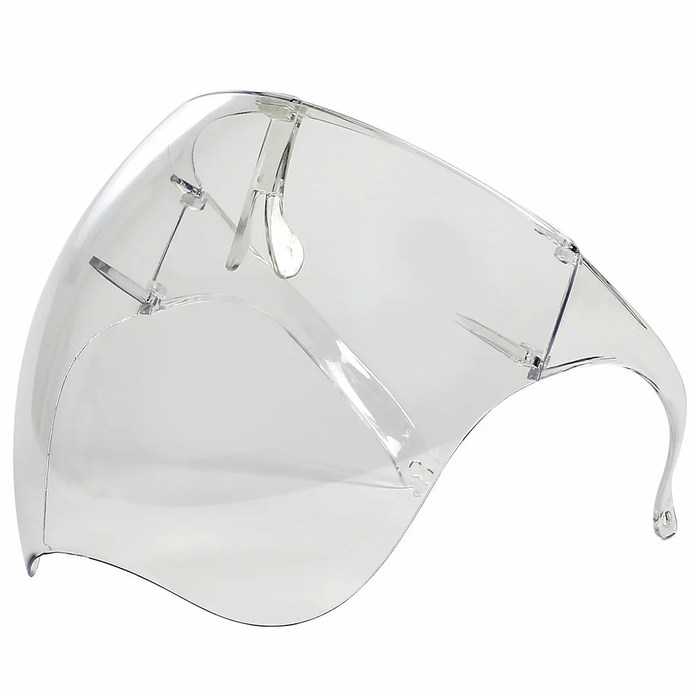 

Reusable Filter Polycarbonate Visor Fashion Anti Fog Safety Cooking Full Face Sunglasses Acrylic Tinted Face Shields