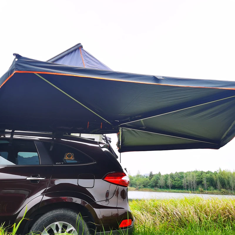 

Waterproof High Quality Retractable Car Awning 270 Awning Free Standing 4x4 Car Side Awning 270 Degree
