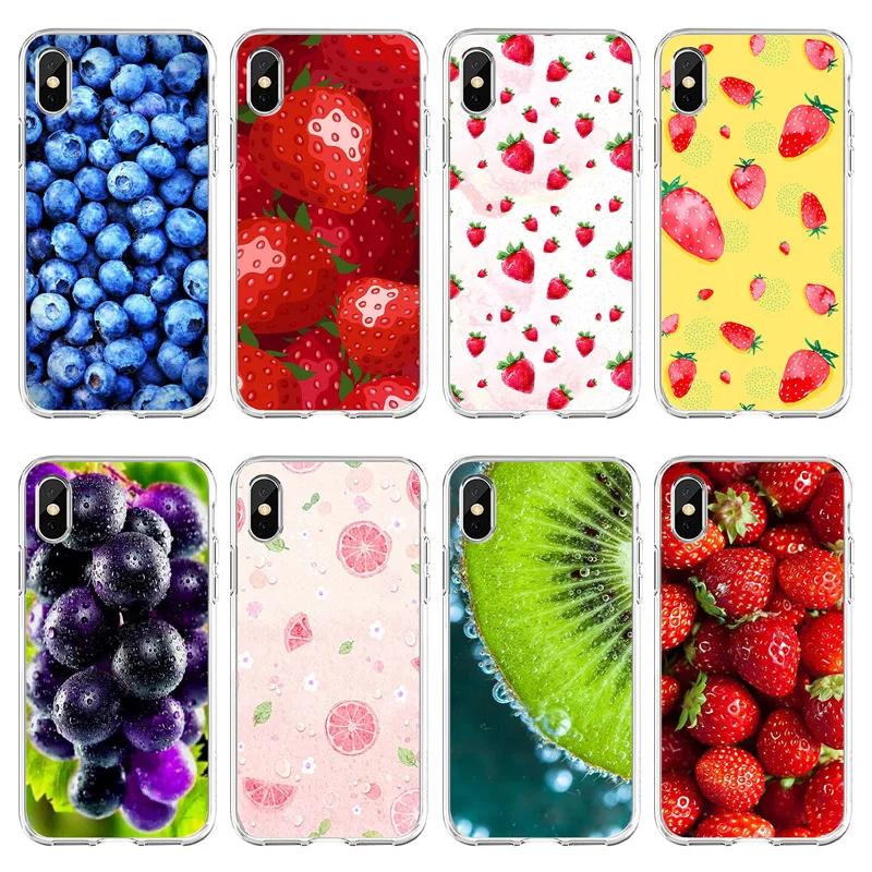 

Summer Fruit Custom Printed Protective TPU Phone Case for iPhone 11 Women Phone Back Cover, Customised