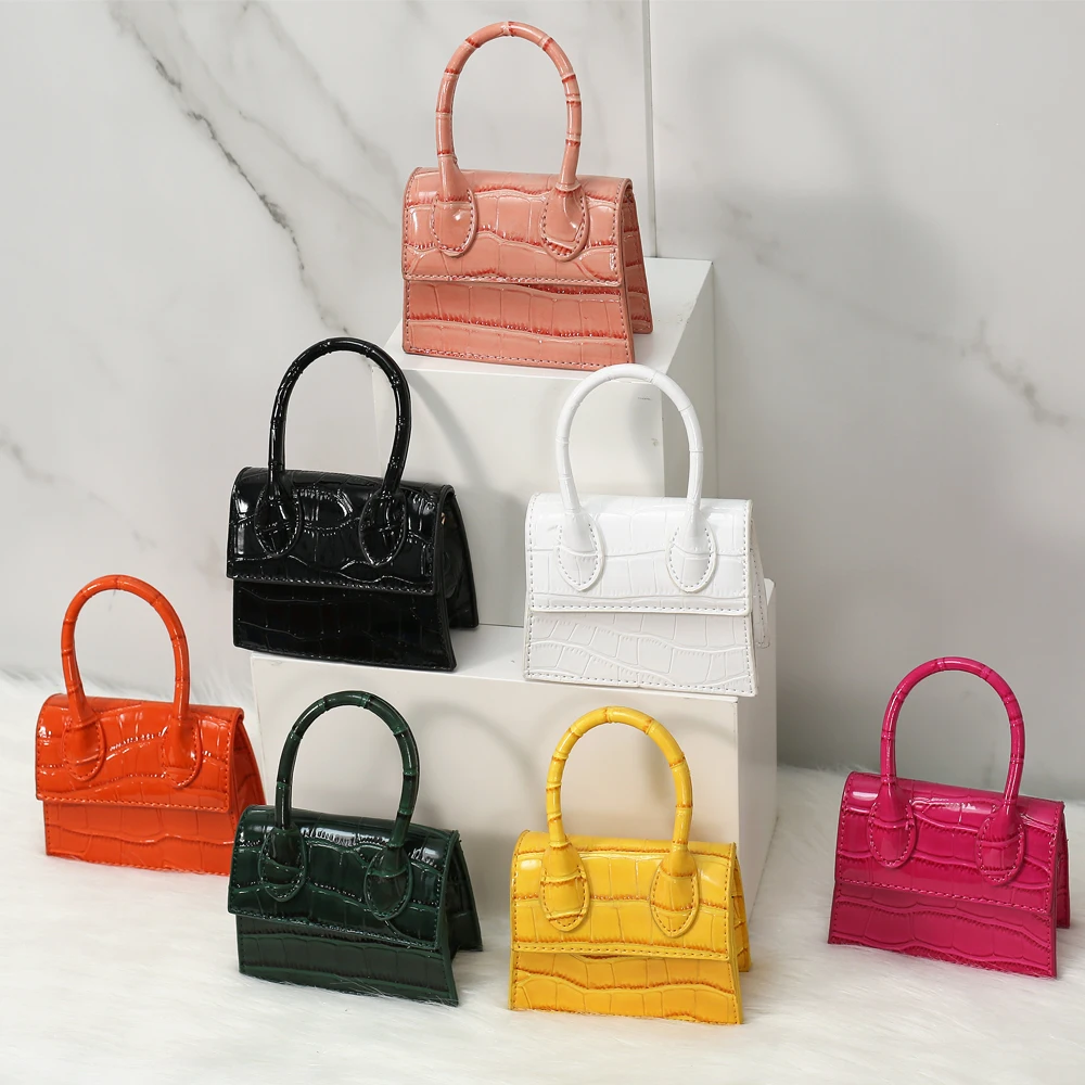 

2021 New arrivals small handbags cute purses women hand bags designer purses and handbags, 7 colors