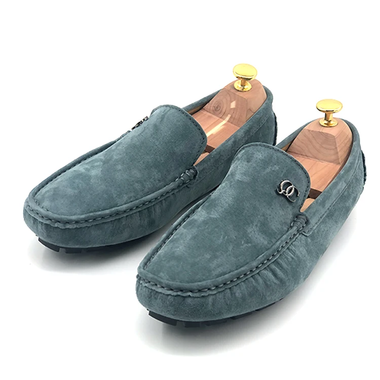 

Men's casual shoes classic original suede loafers overwear flat shoes men's peas shoes