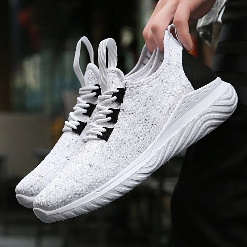 

1828 Mens fashion slip on walking sneakers tennis trainers shoes_sneaker simple shoes white sneakers, White,black,gray