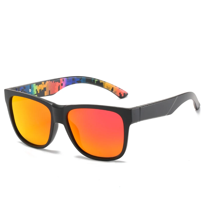 

2021 Newest fashion sunglasses classic camouflage frame spring-legged vintage polarized men's sunglasses, Custom colors