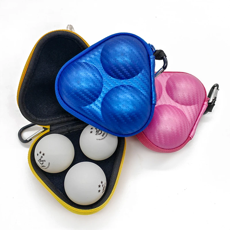 

Table tennis ball box storage case EVA hard material 40+ pingpong ball case 5 colors table tennis case