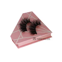 

Private label silk eyelashes 25mm mink eyelash, custom eyelash packaging by mink eyelashes vendor