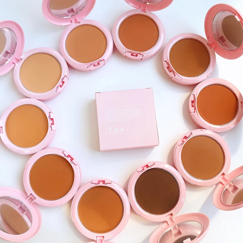 

Oil control light cream professional powder foundation suppliers, 10 colors