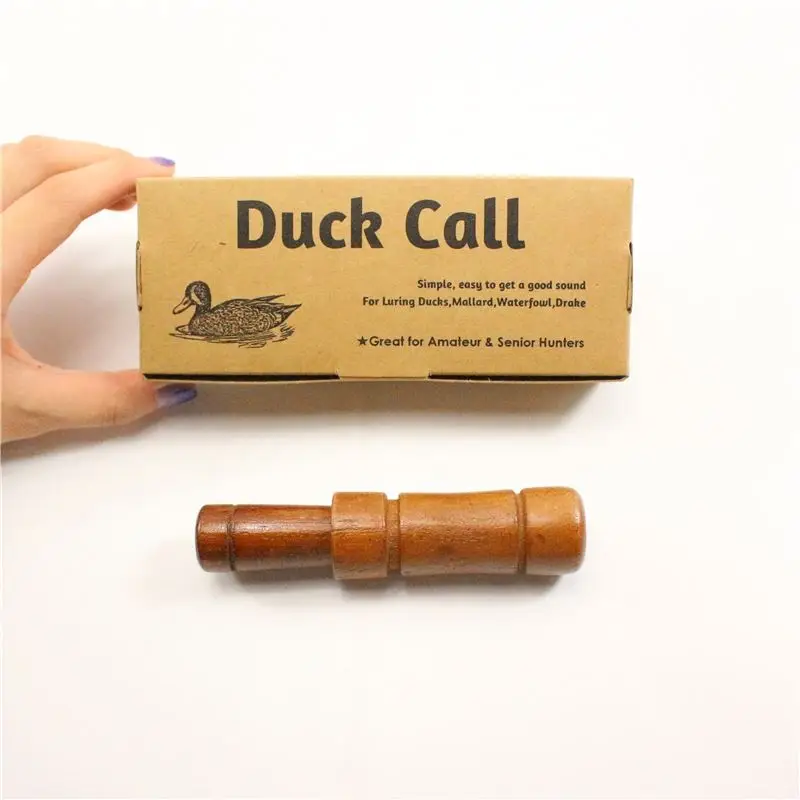 

Wholesale High Quality Duck Voice Call Trap Whistle Outdoor Hunting Trap Decoys Hunting Decoy Whistle Wood Goose Duck Call