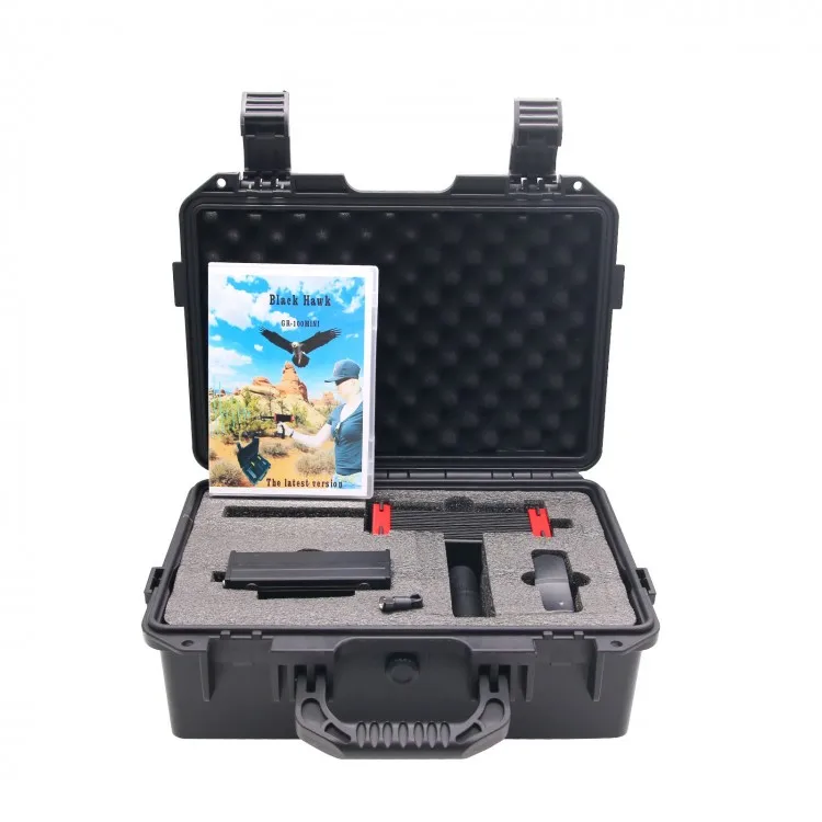 

Professional Black Hawk GR-100 Mini 30M Long Range Portable Laser Scanning Gold Detector Metal Detector