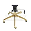 Hot sale gold color aluminum office chair base brass sofa legs