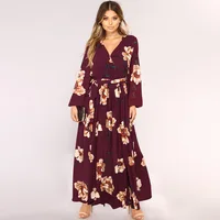 

2020 Casual Off-Shoulder Latest European Style Woman Ladies Modern Dress
