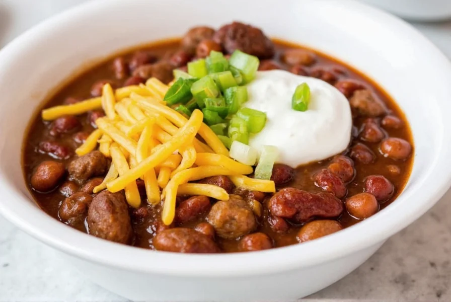 sausage in chili recipe