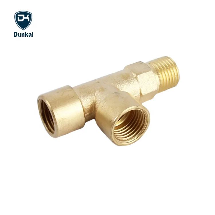 
Good quality Equal three way tee brass fitting 