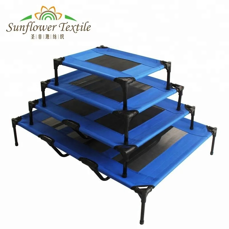 

Elevated Dog Bed Luxury Elevated Pet Cot with Canopy Portable Bed for Dog, Customized color