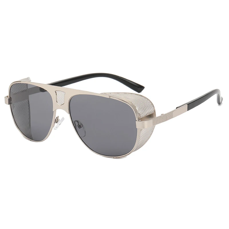 

Superhot Eyewear 16061 Vintage Steam Punk UV400 Men Shades Sunglasses