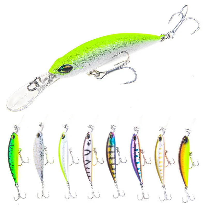 

1Pcs Large Crankbait Minnow Fishing Lures Hard Bait 10cm/14.5g Artificial Isca Fishing Tackle For Sea River