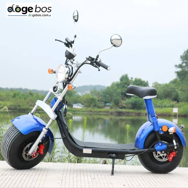 

SC10 Dogebos Factory Eec Coc Approved 1500W 2000W 60V 72V Electric Citycoco Motorcycle, Customized