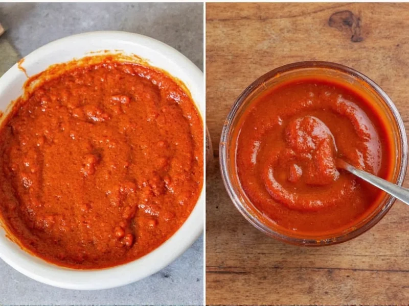 Harissa Paste vs Sauce: Key Differences Explained