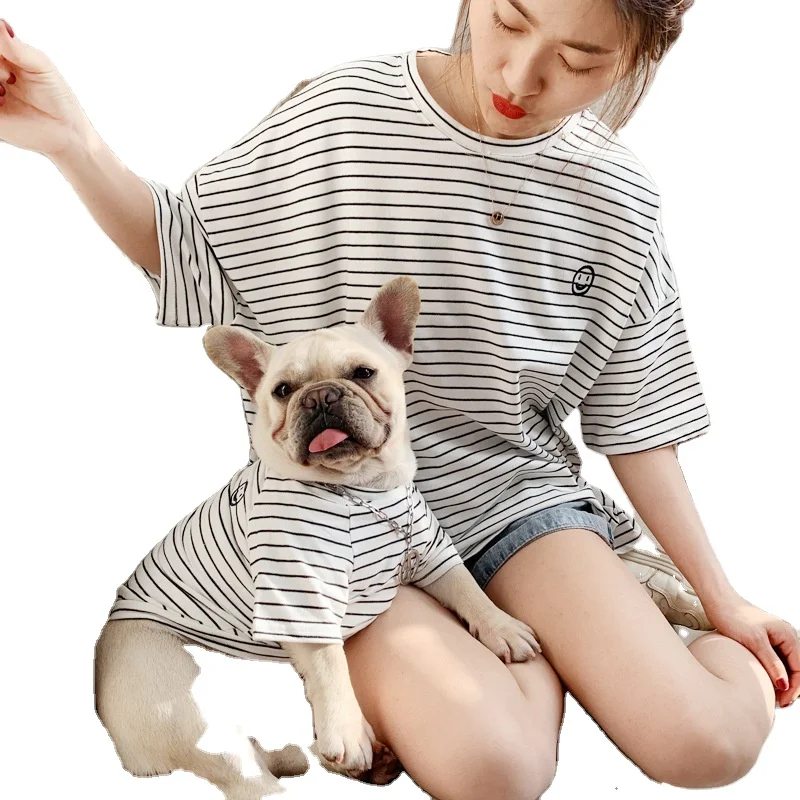 

JXANRY Fashion 4 Colors Pet Clothes Shirt Cat Parent-child Clothing Dog Clothing Wholesale Manufacture, Picture