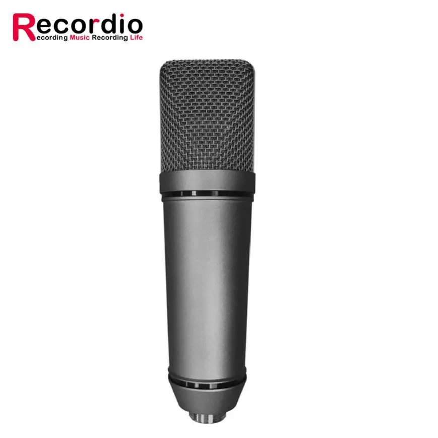 

GAM-U87 Brand New Mic Condenser Microphone Studio For Computer With Low Price, Champagne/ black