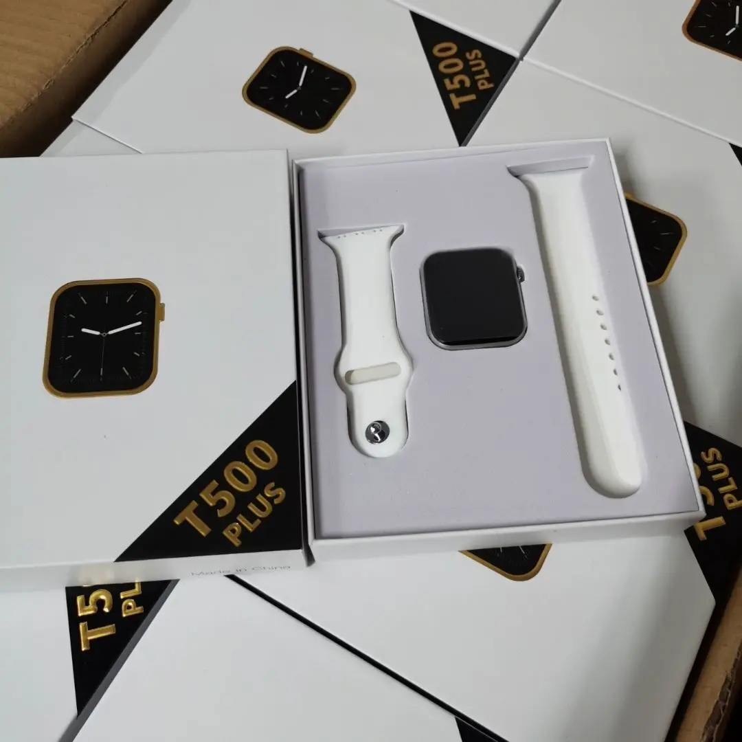 

2020 New Arrivals T500plus Smartwatch Series 5 BT Phone Calls 1.54 Inch Heart Rate Blood Pressure Smart Watch For IOS Android