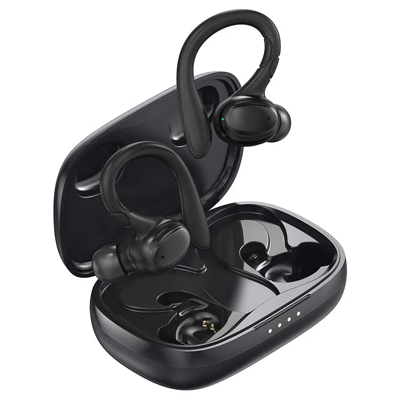 

CR-i24 Hifi Ear Hook Gaming Earphone Earbuds Wireless Sports Waterproof, Black