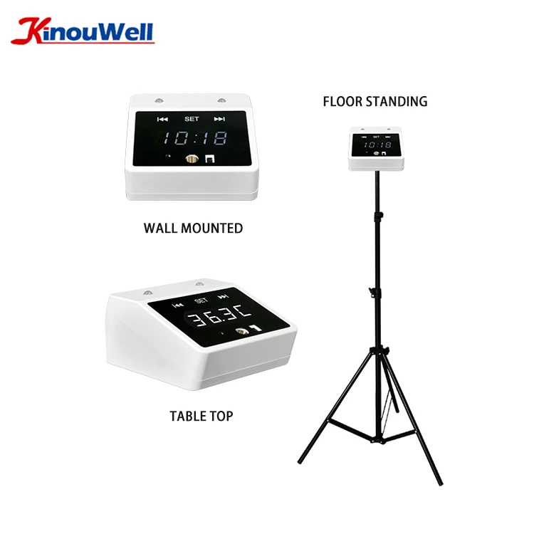 K2 Portable Room Temperature Measurement Instrument,High Accurate Auto Clock And Fever Thermal Temperature Sensors With Alarm