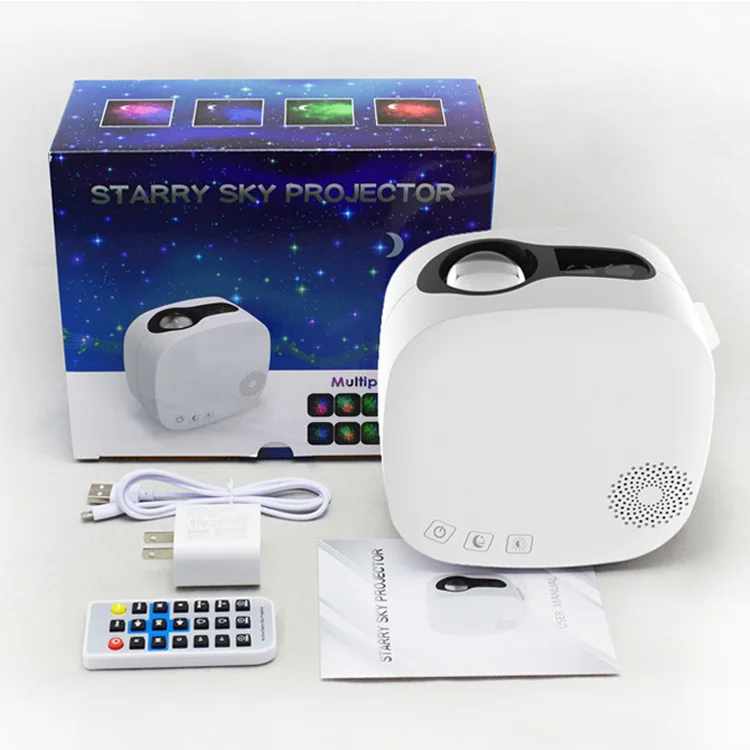 
Home christmas mini smart portable night light ocean wave projector starry sky star laser light projector Galaxy lamp projector 