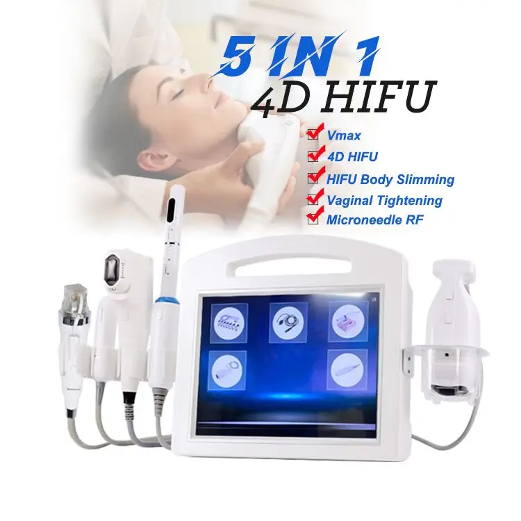 

3 in 1 Vmax 4D Hifu Vaginal Tightening Face And Body Lifting Beauty Machine