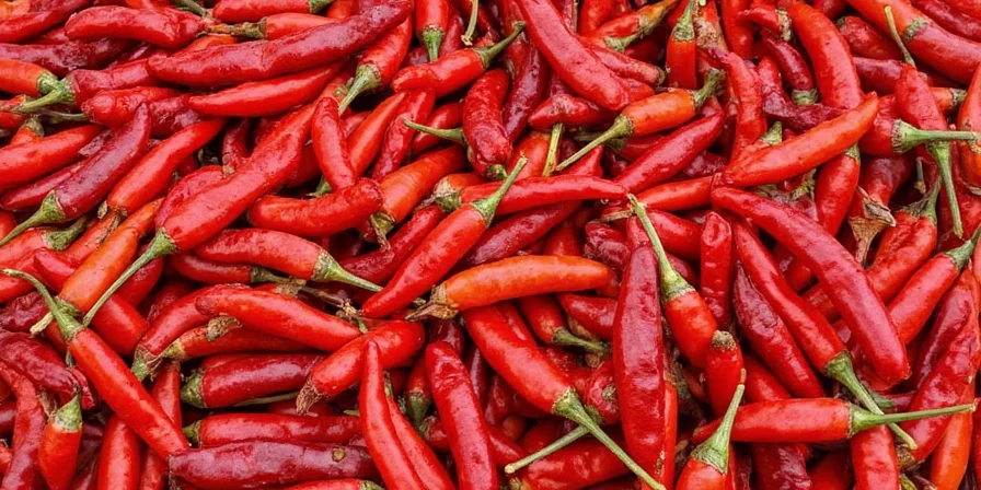Storing dried chiles in jars