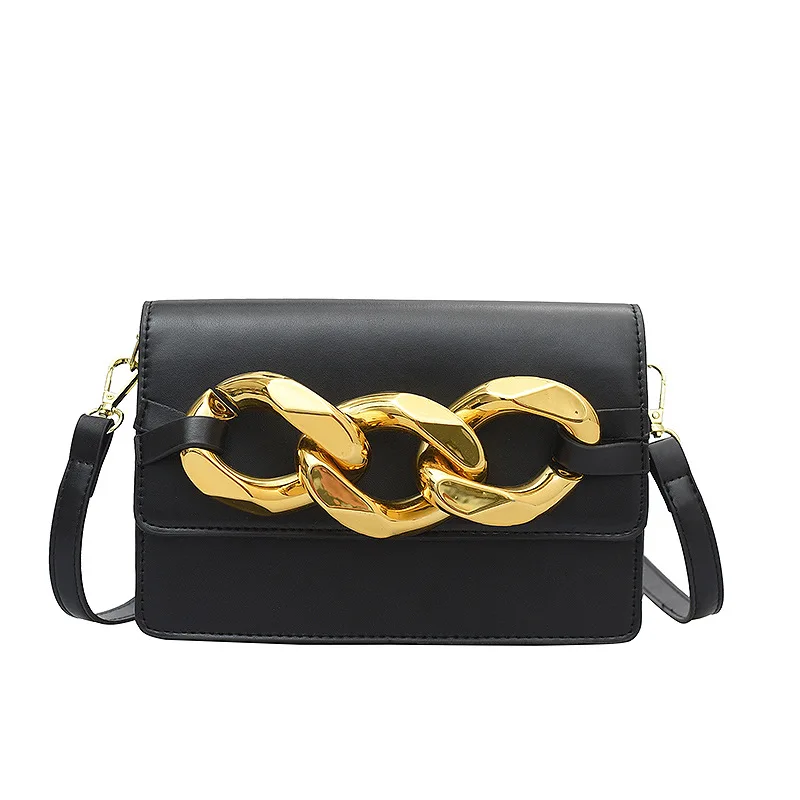 

2021 Branded Fashionable Ladies Handbags Gold Chain Small Crossbody Bags Leather Handbags for Women Luxury