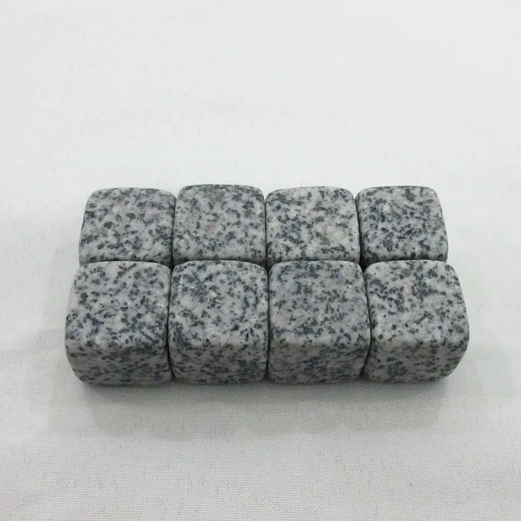 Black and white marble granite whiskey stone