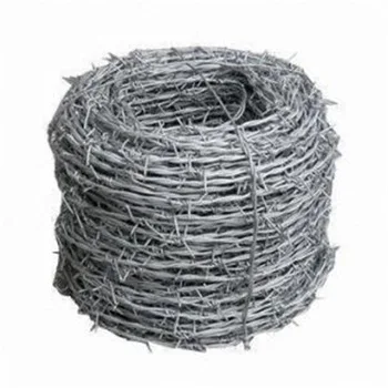 
High Quality Factory Price 2.2MM Galvanized Double Strand Barbed Wire For Fencing  (62387642402)