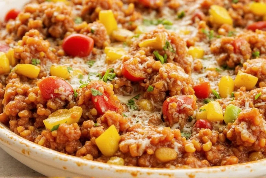 Paella Valenciana with shrimp, chicken, and saffron rice