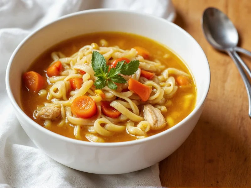 Chicken Noodle Soup Kcal: Facts & Nutrition Guide