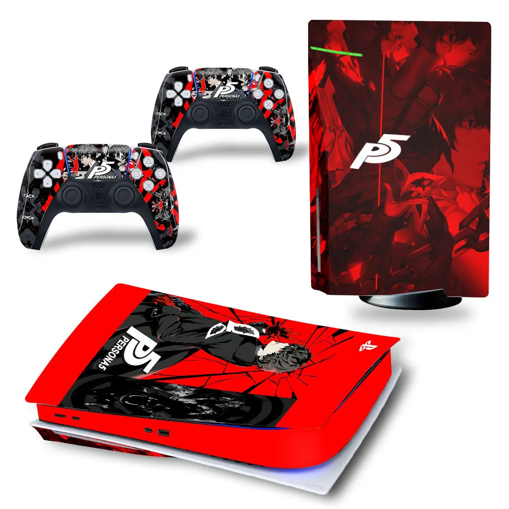 

Custom Vinyl Decal Skin Stickers Cover for Sony PS5 Playstaion 5 PS 5 Console Controllers Gamepad