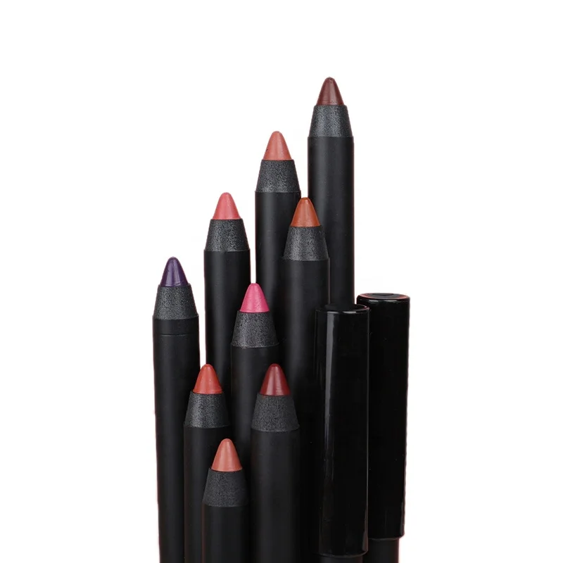 

Wholesale High Quality Lipliner Pencil Waterproof Pigmented Creamy Lip Liner Private Label